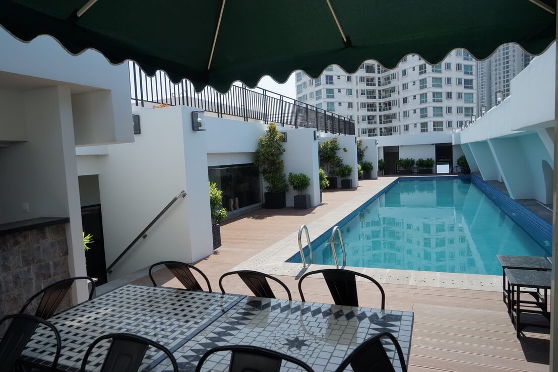 Beautiful 2 bedrooms serviced apartment for rent in District 2, Thao Dien ward