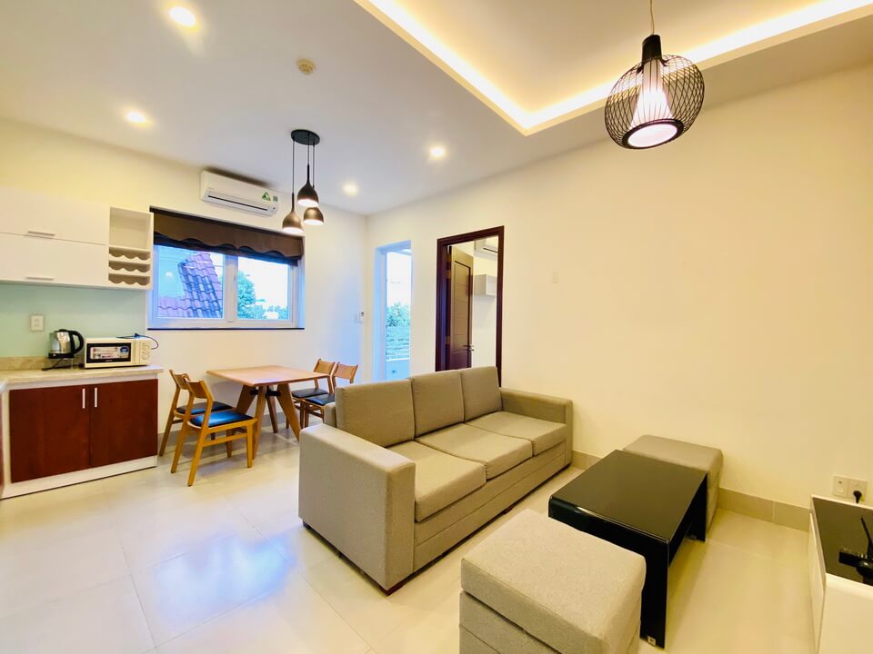 High End 1 Bedroom Serviced Apartment For Rent In Thao Dien, District 2