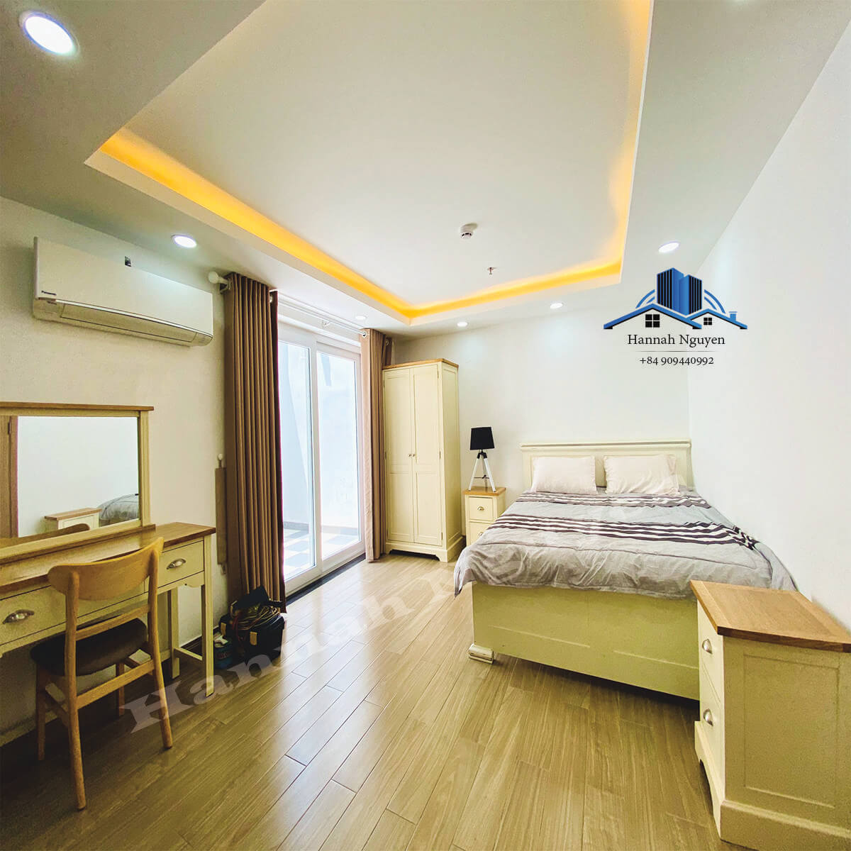 Private Yard, Nice Studio Serviced Apartment For Rent near Xuan Thuy street, Thao Dien, D2